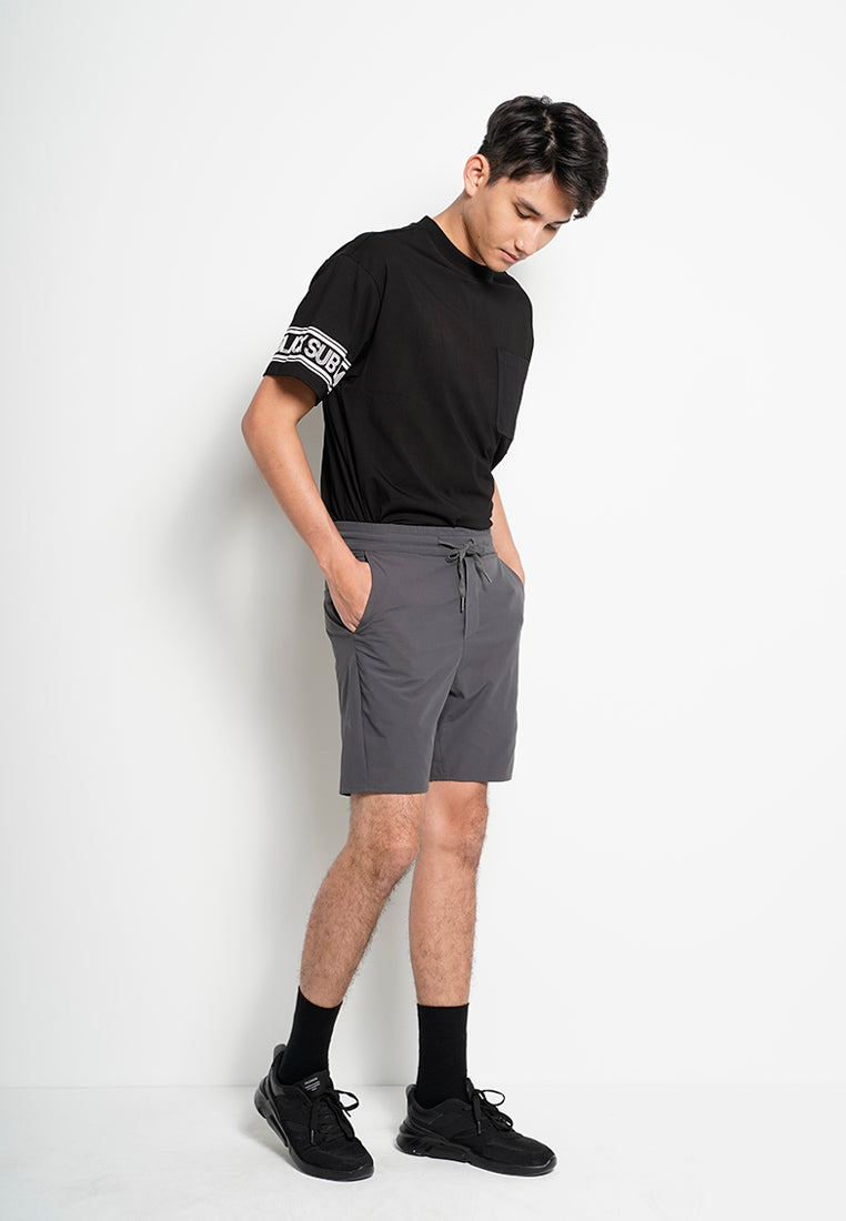 Men Short Pants - Grey - H0M686