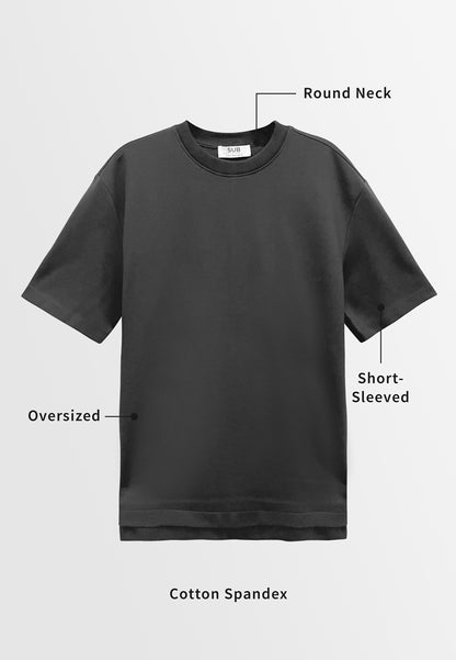 Men Short-Sleeve Fashion Tee - Black - M3M821