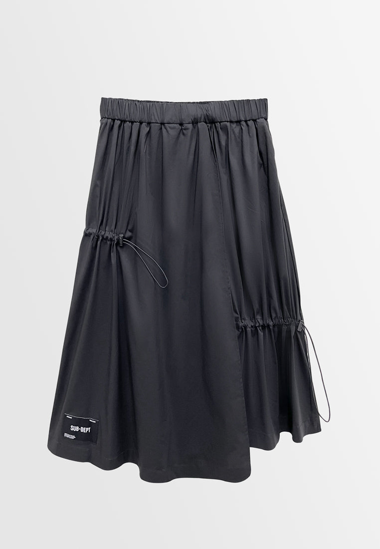 Women Long Skirt - Black - S3W724