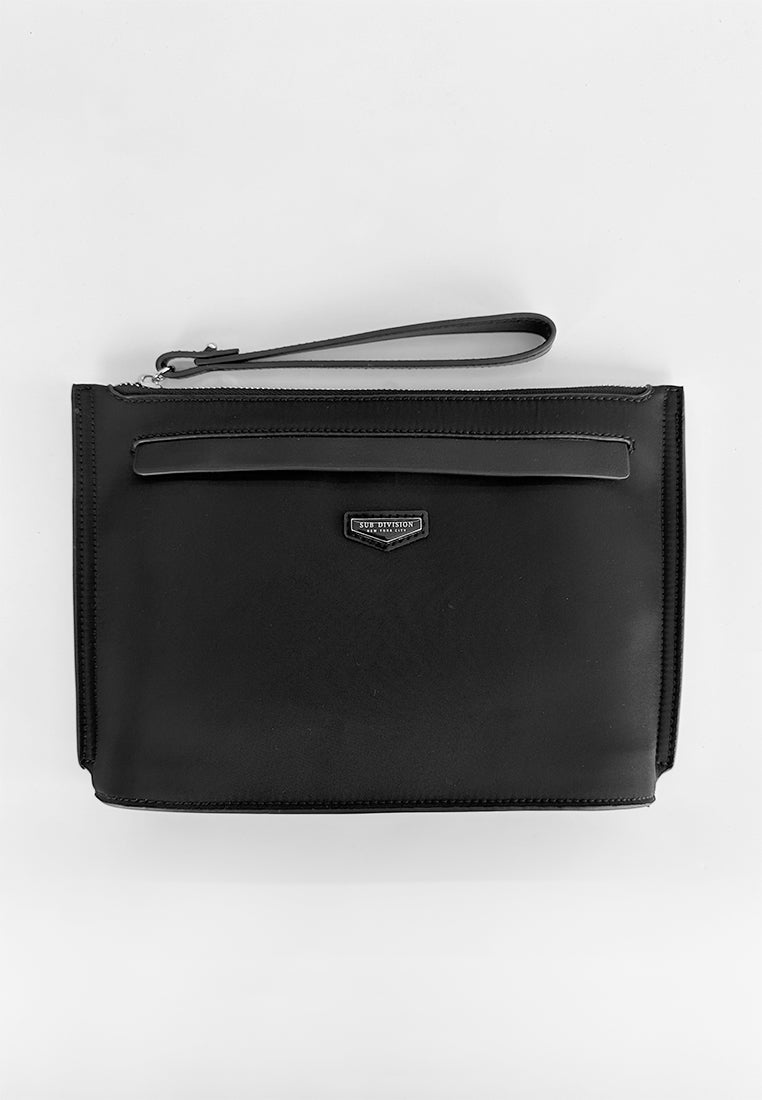 SUB DIVISION Clutch Bag - Black - 310004