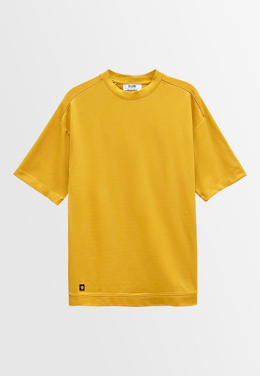 Men Short-Sleeve Fashion Tee - Yellow - M3M823