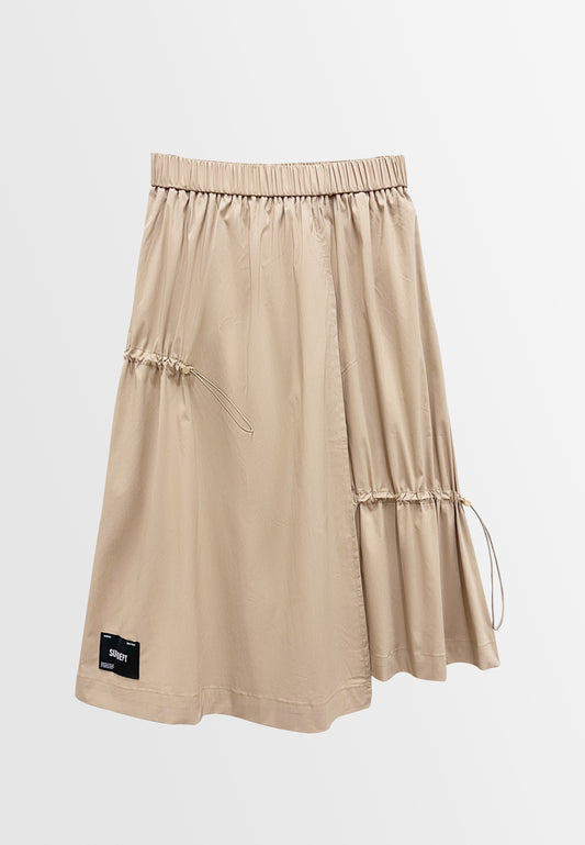 Women Long Skirt - Khaki - S3W725