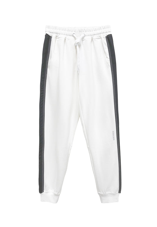 Men Long Jogger - White - S3M554