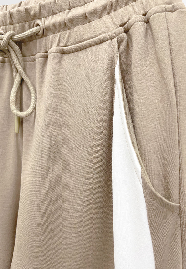 Men Long Jogger - Khaki - S3M556