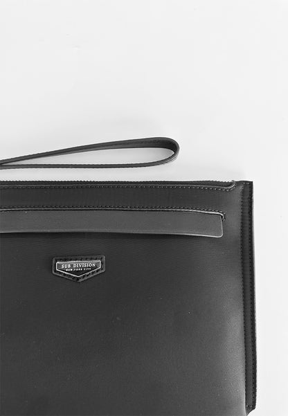 SUB DIVISION Clutch Bag - Black - 310004