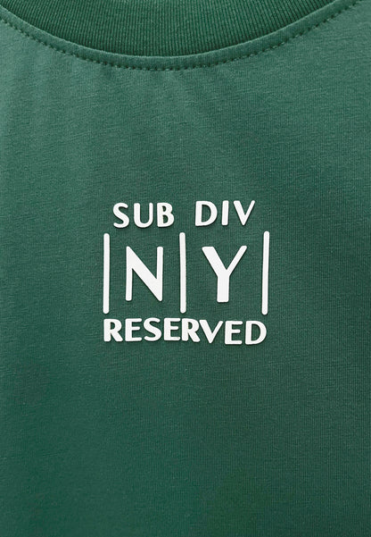 Men Short-Sleeve Graphic Tee - Dark Green - M3M830