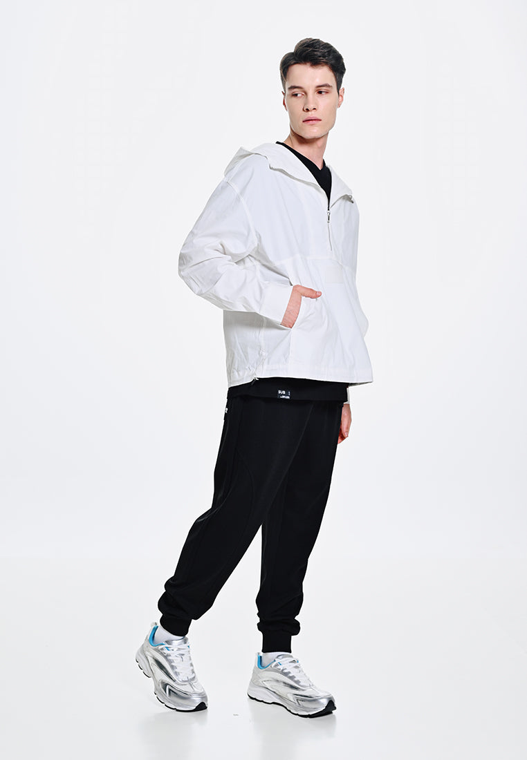 Men Oversized Hoodies Jacket - White - 410085