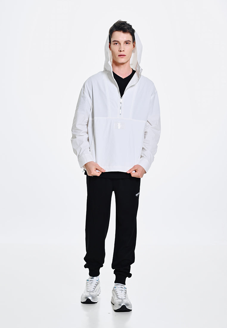 Men Oversized Hoodies Jacket - White - 410085