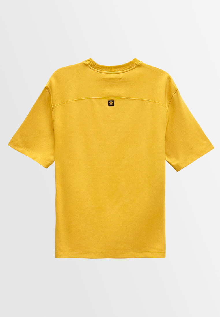 Men Short-Sleeve Fashion Tee - Yellow - M3M819