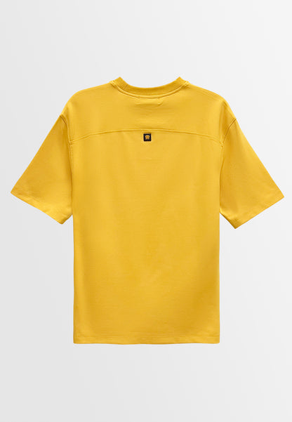 Men Short-Sleeve Fashion Tee - Yellow - M3M819