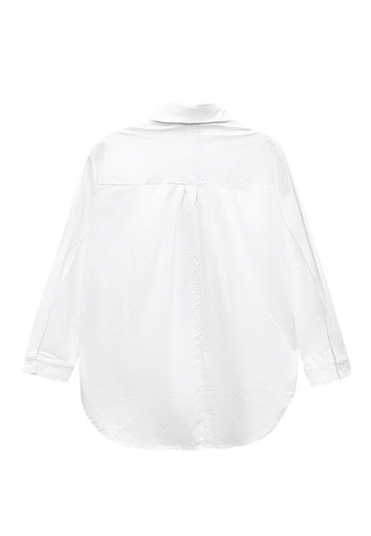 Women Long-Sleeve Shirt - White - M2W335-1