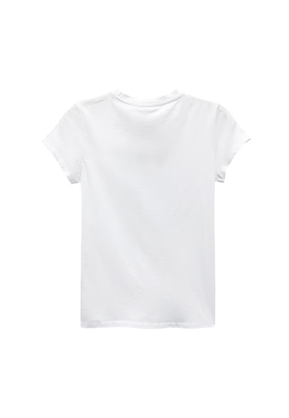 Women Short-Sleeve Graphic Tee - White - M3W778