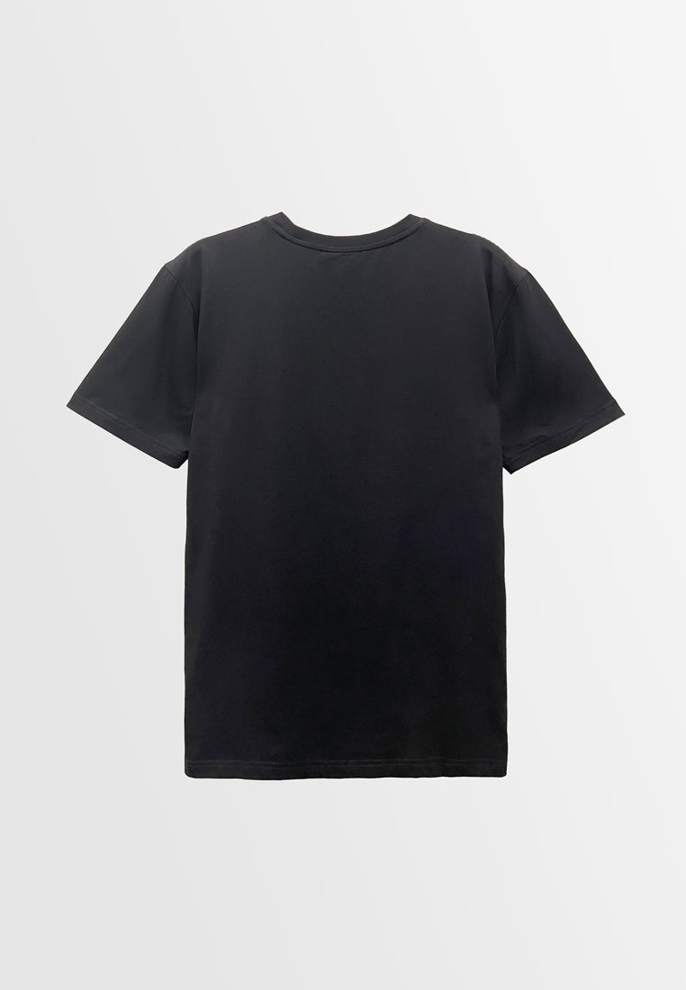 Men Short-Sleeve Graphic Tee - Black - M3M831