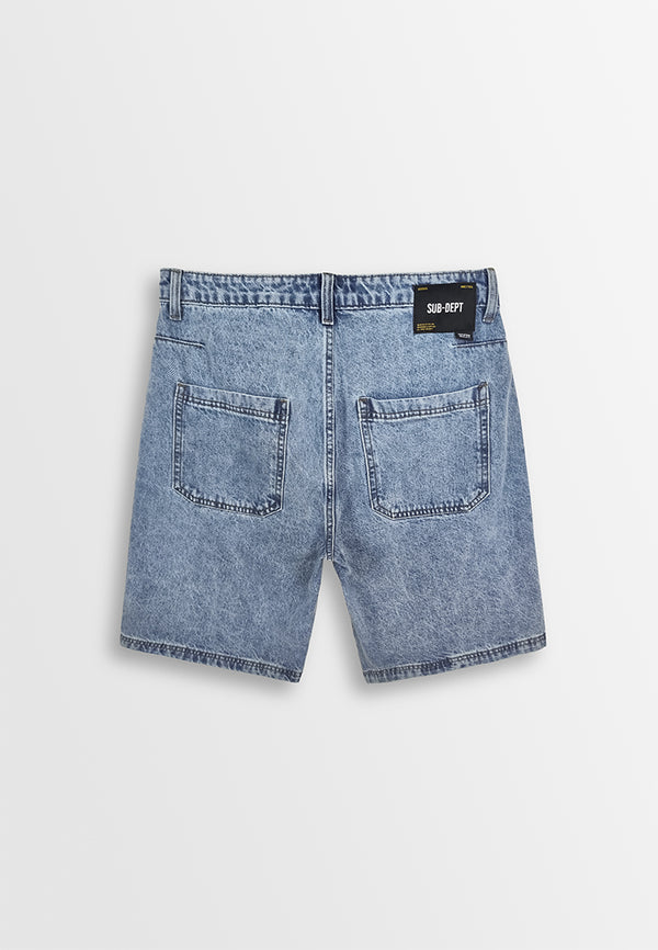 Men Short Jeans - Blue - 310127