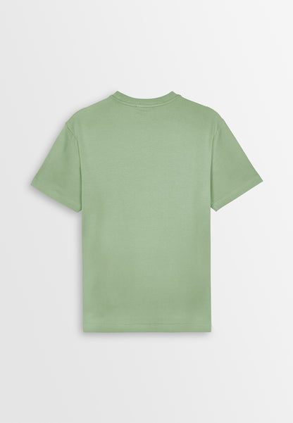 Men Short-Sleeve Basic Tee - Green - 410294