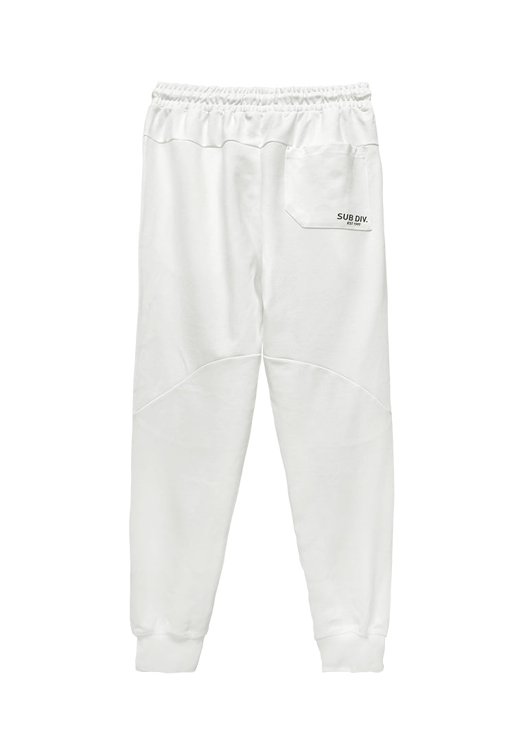 Men Long Jogger - White - 310038