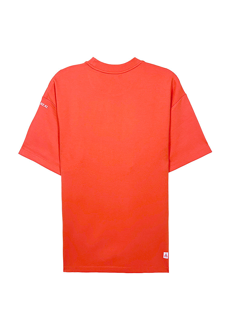 Men Short-Sleeve Fashion Tee - Orange - M3M843