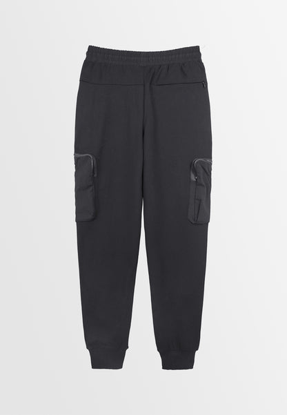 Men Long Jogger - Black - 310167