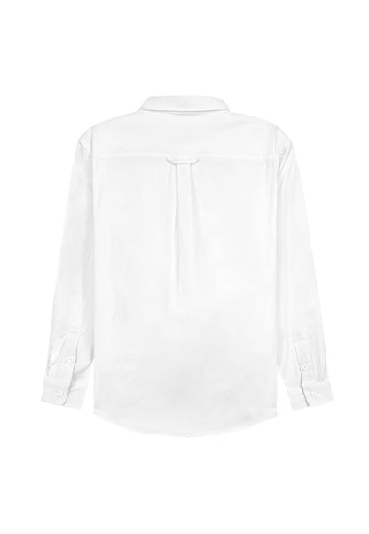 Men Long-Sleeve Shirt - White - 310034