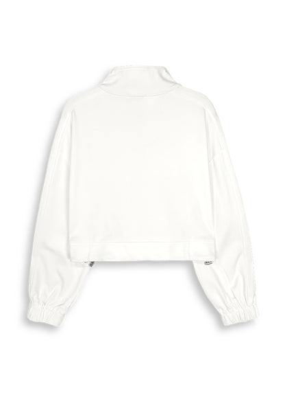 Women Long-Sleeve Sweatshirt - White - 410230