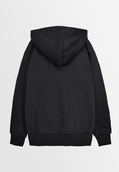 Men Long-Sleeve Hoodies Jacket - Black - 410001