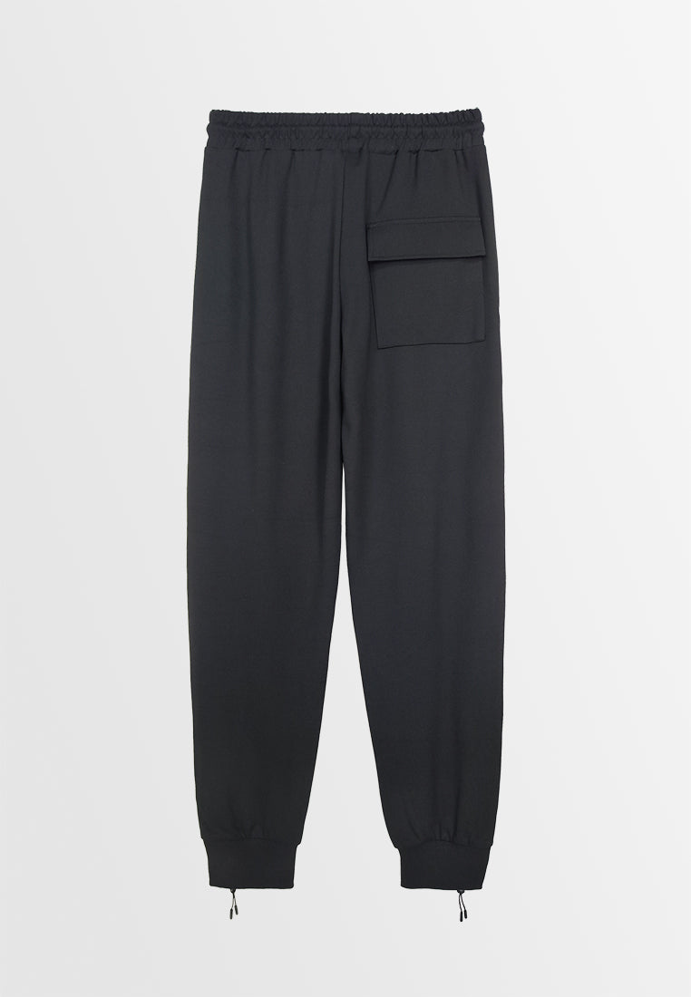 Men Long Jogger - Black - 410004