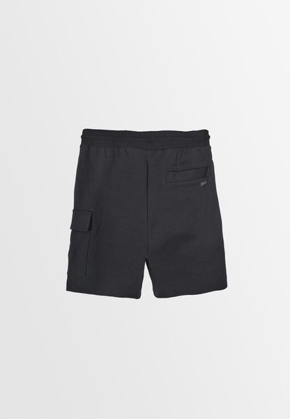 Men Short Jogger - Black - M3M855