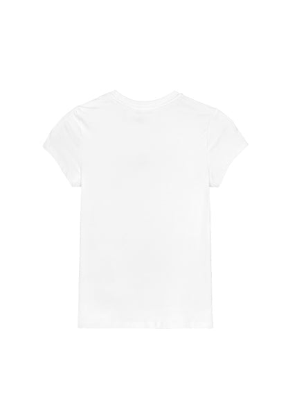 Women Short-Sleeve Graphic Tee - White - 410122