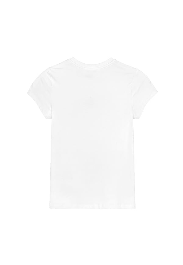 Women Short-Sleeve Graphic Tee - White - 410122