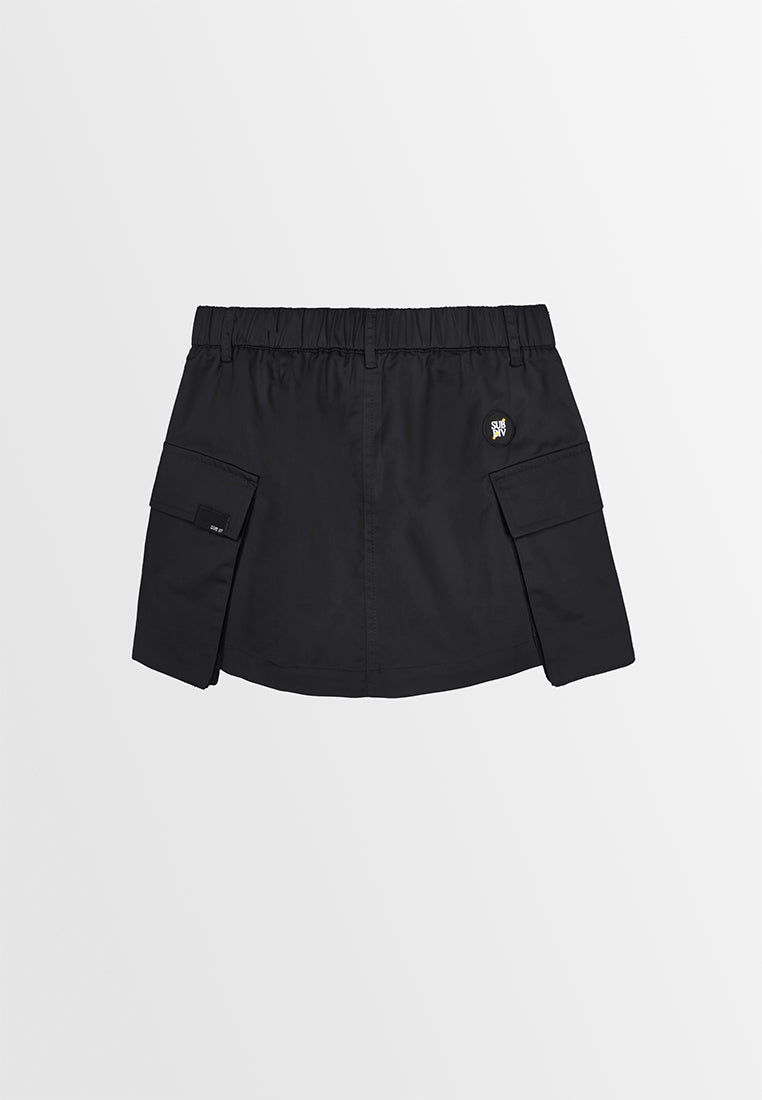 Women Skort - Black - 310172