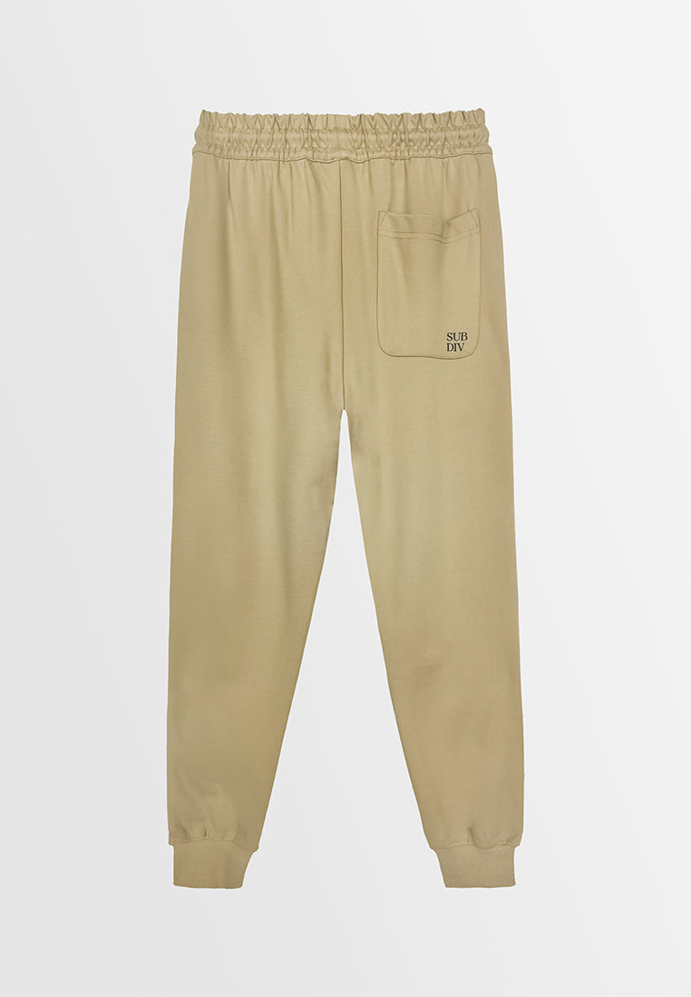 Men Long Jogger - Khaki - 410146