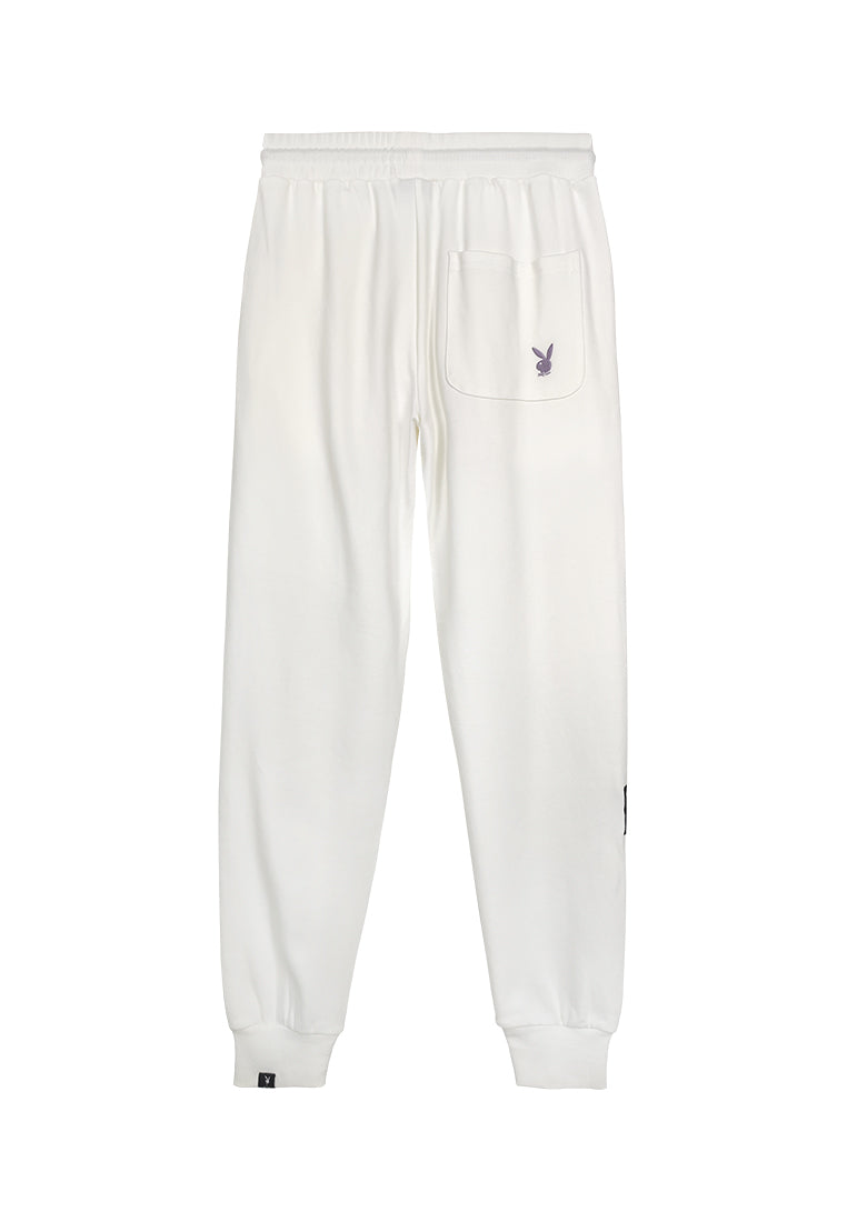 Playboy x SUB Men Long Jogger - White - 410157