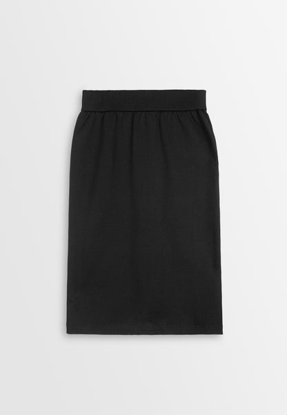 Women Midi Skirt - Black - 410378