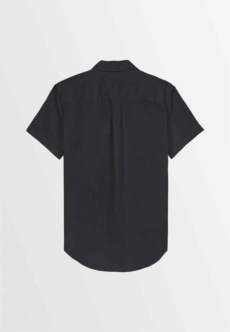 Men Short-Sleeve Shirt - Black - 310203