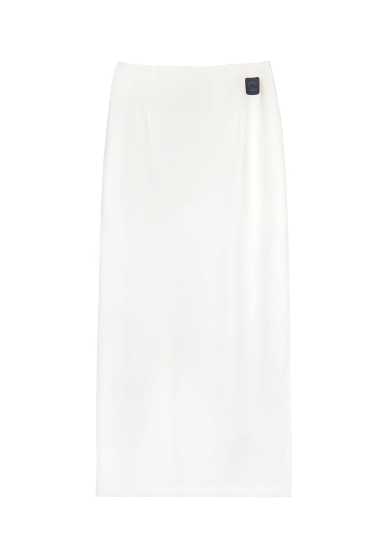 Women Long Skirt - White - 410008