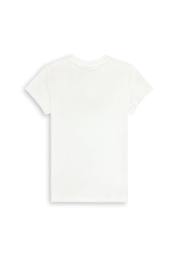 Women Short-Sleeve Graphic Tee - White - 410398