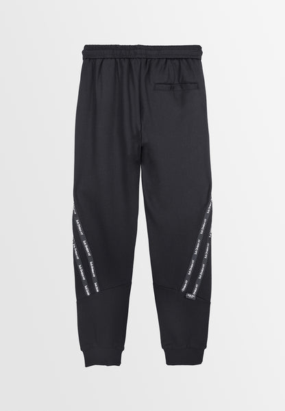 Men Long Jogger - Black - 310016