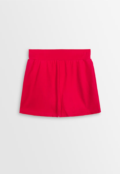 Women Skort - Red - 410362