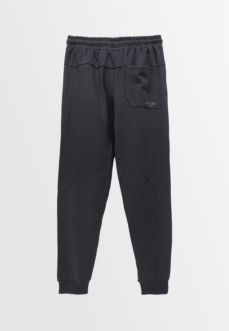 Men Long Jogger - Black - 310037