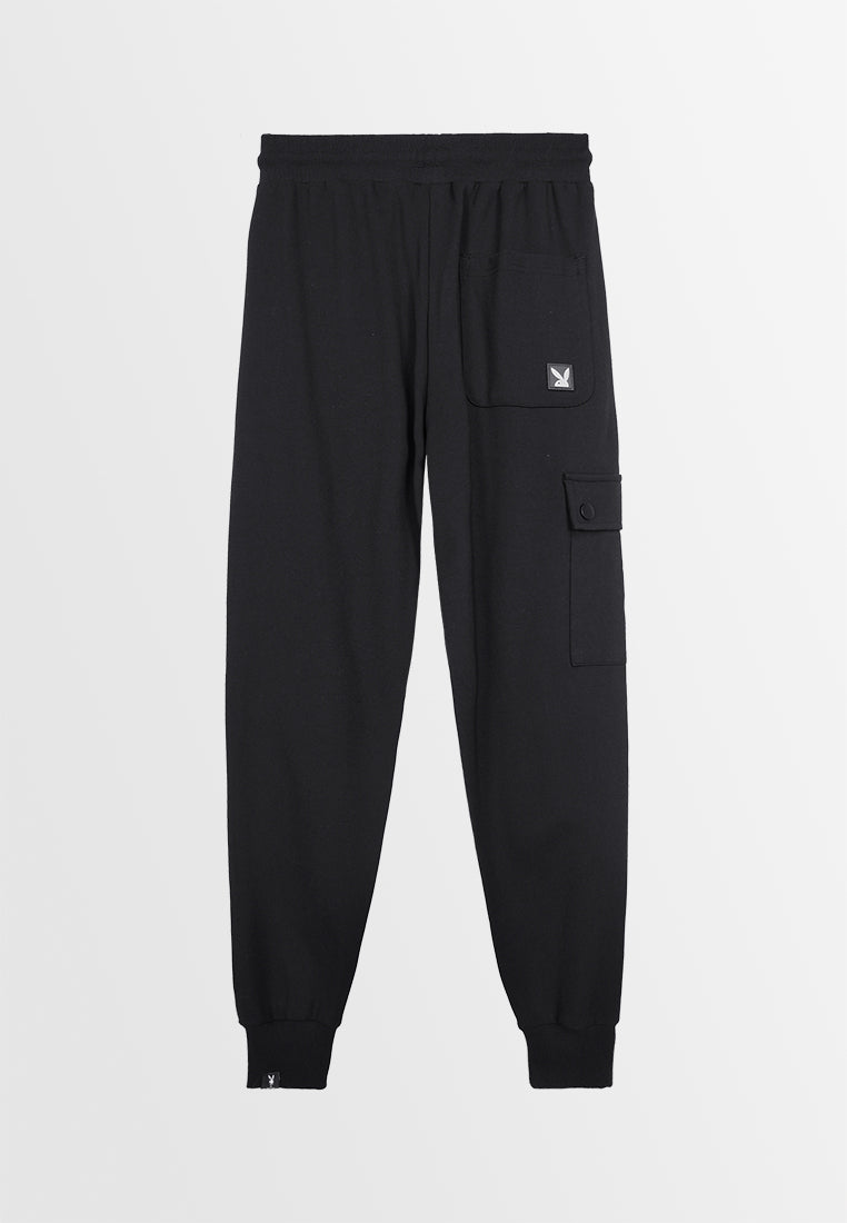 Playboy x SUB Men Long Jogger - Black - 410156