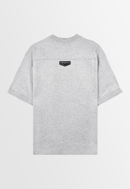 Men Short-Sleeve Sweatshirt - Grey - M3M883