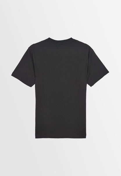 Men Short-Sleeve V-Neck Basic Tee - Black - 310023