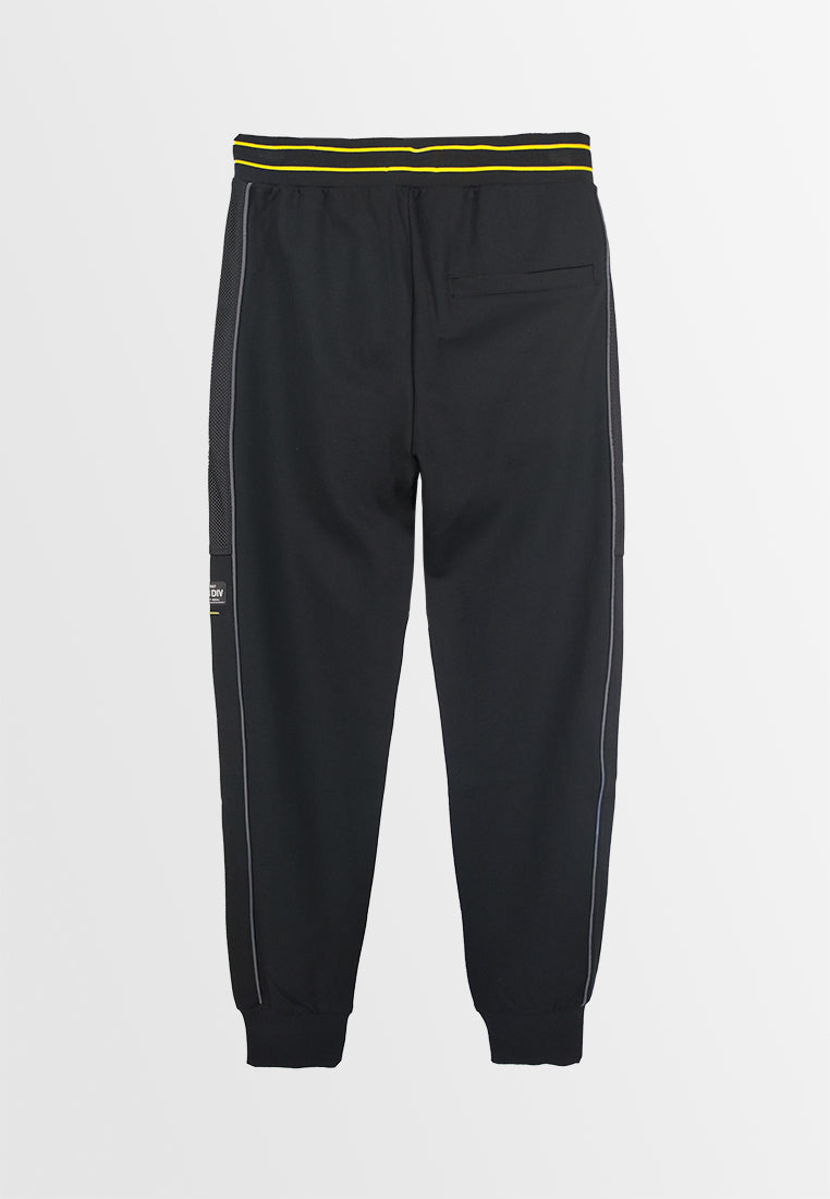 Men Long Jogger - Black - 310082