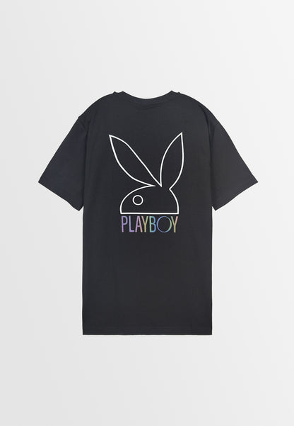 Playboy x SUB Men Short-Sleeve Graphic Tee - Black - 410164