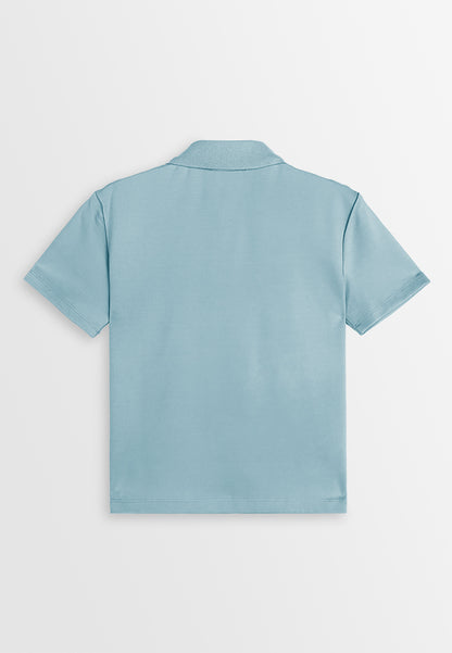 Women Polo Tee - Blue - 410341