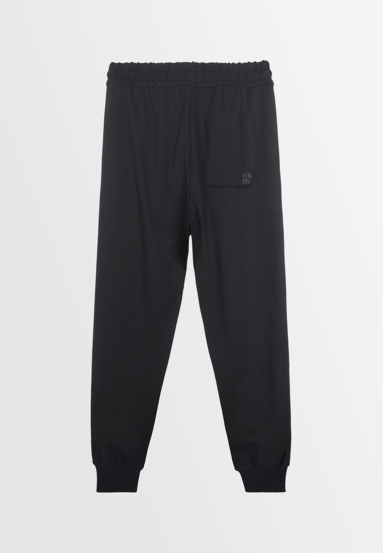 Men Long Jogger - Black - 410145