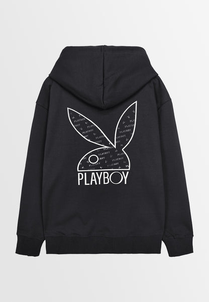 Playboy x SUB Men Long-Sleeve Sweatshirt Hoodies - Black - 410154