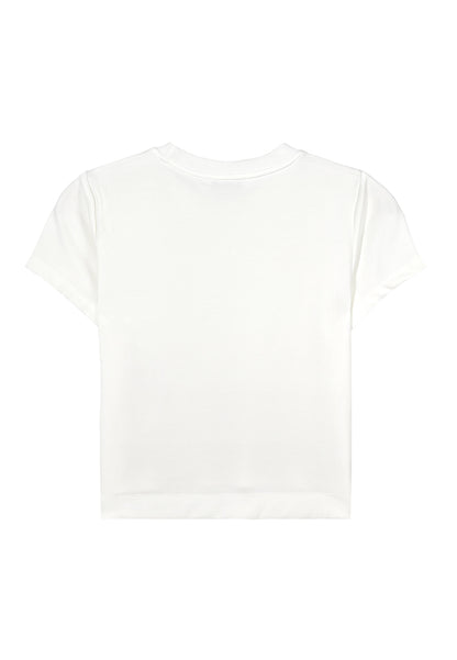 Women Short-Sleeve Fashion Tee - White - 310002