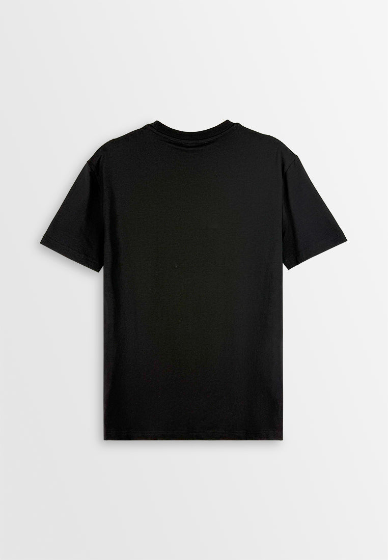 Men Short-Sleeve Graphic Tee - Black - 510011