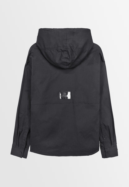 Men Oversized Hoodies Jacket - Black - 410086